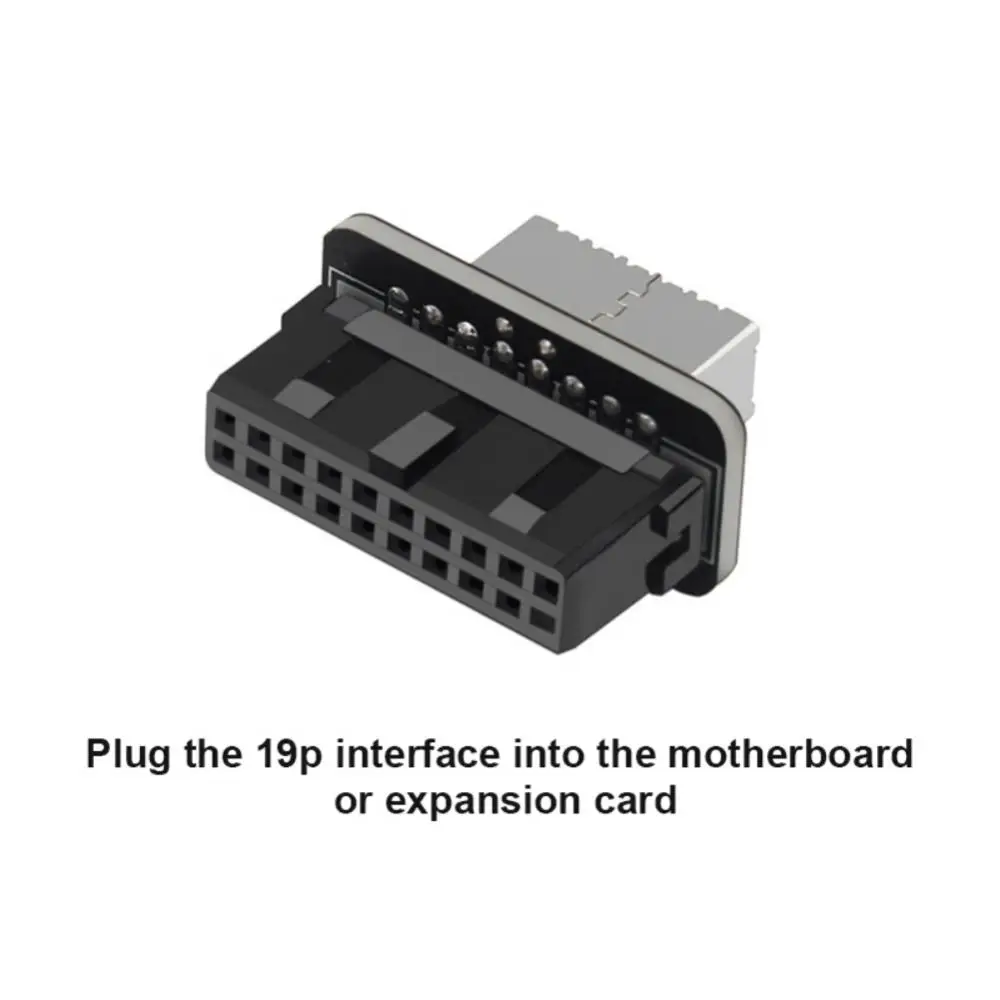 USB-разъем внешний адаптер USB 3.0 20Pin/19P для передней панели |
