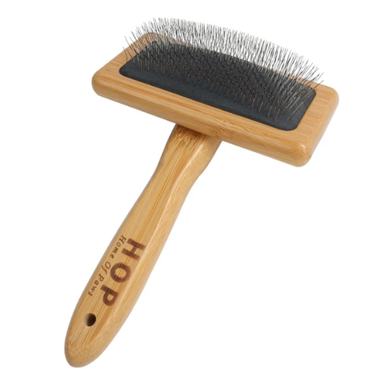 

1 шт. Расческа для домашних животных Тедди щетка для гобеленового плетения хлопковая веревка с кисточкой