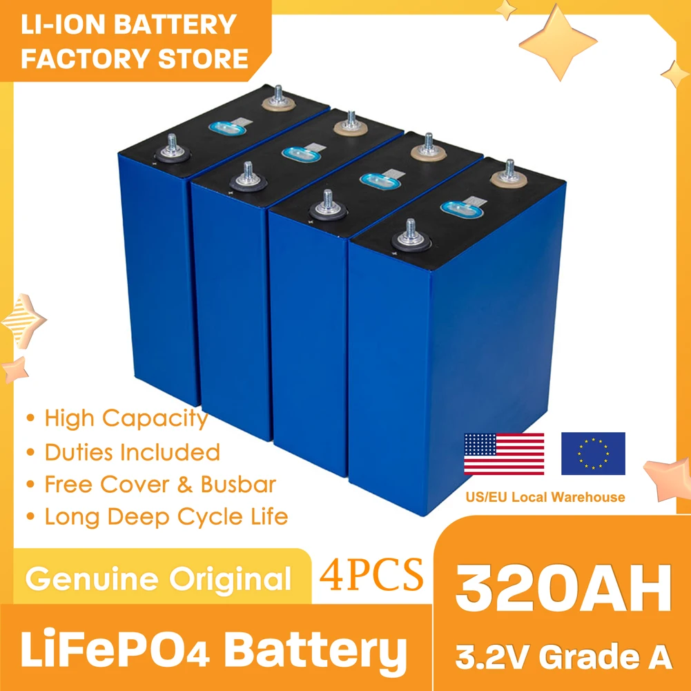 

Новый Аккумулятор LiFePO4 3,2 в а/ч класс А 12 В 24 в 48 В DIY RV ячейка и система хранения солнечной энергии лодочная тележка для гольфа EV вилочный погр...