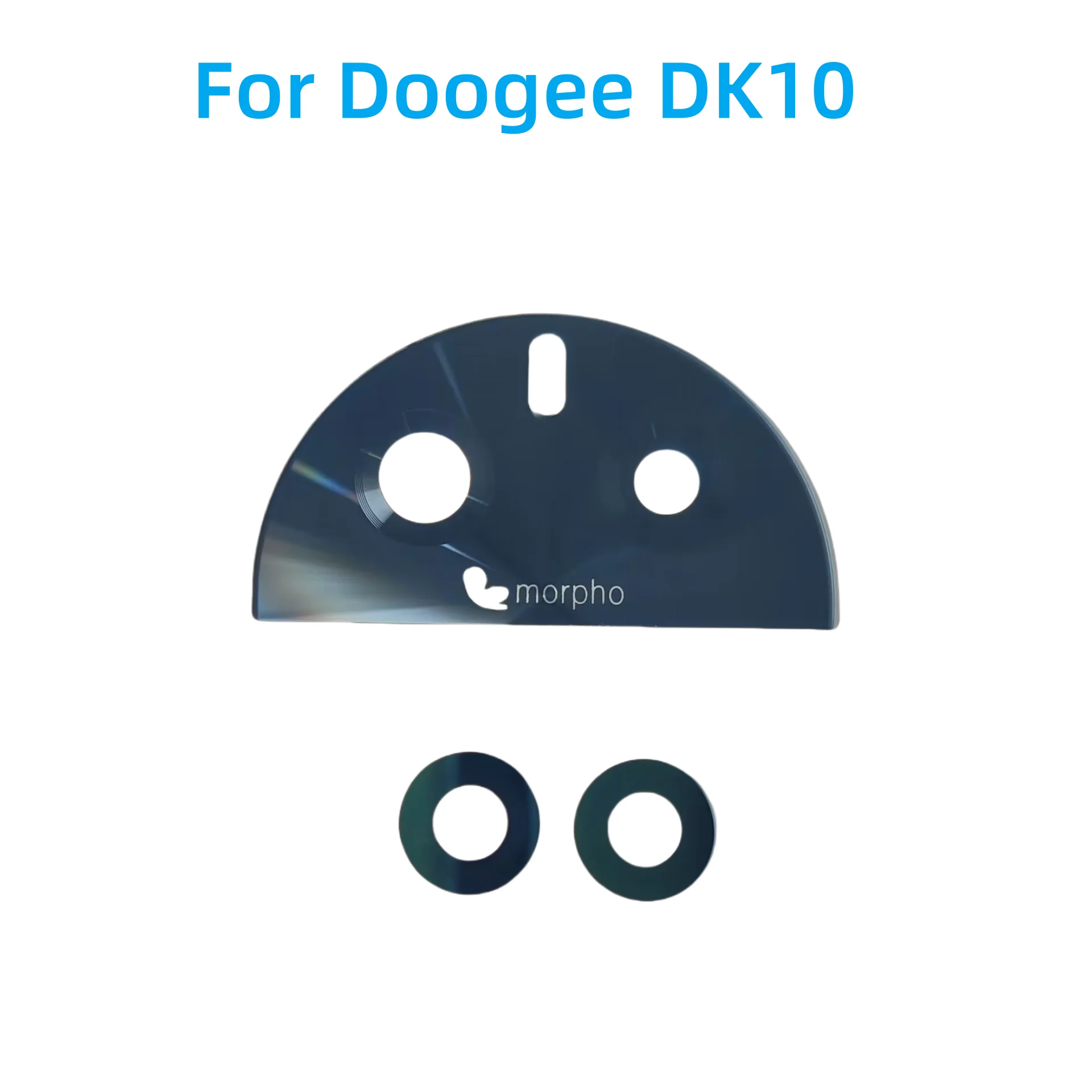 Фото Новинка для сотового телефона Doogee DK10, задняя камера, основная линза, стекло, вспомогательная крышка объектива, запасные части, Flims №1
