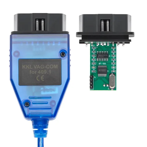 VAG KKL 409.1 OBD2 Диагностический Интерфейсный Кабель С CH340T Для VW Audi Skoda Seat - Автомобильный Сканер