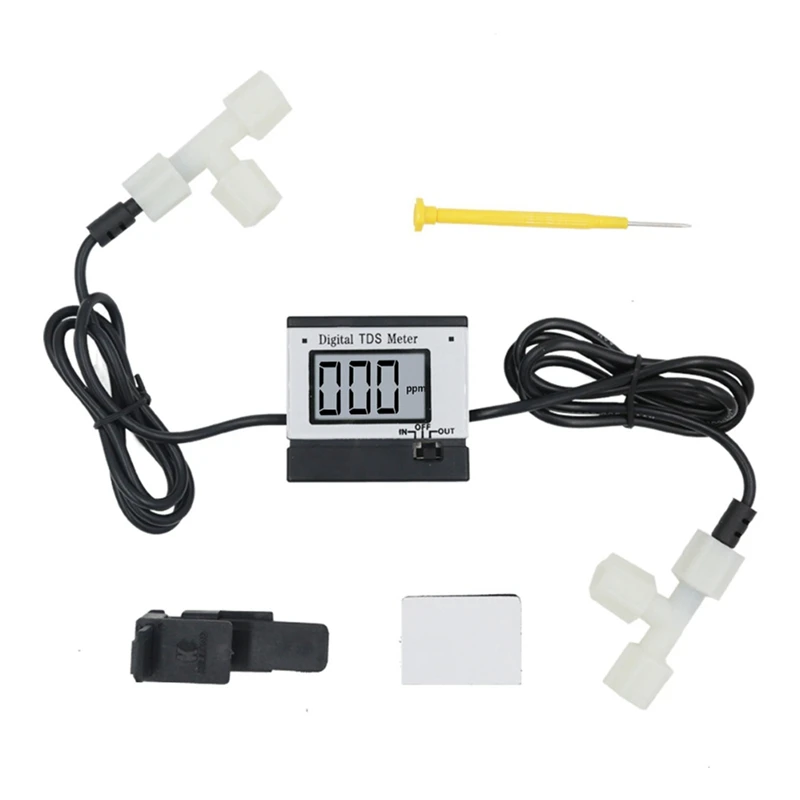 

1 Piece TDS Meter 0-1999 Ppm Measure Range Filter Measuring Conductivity Water Purity Quality Measurement Tool Tester