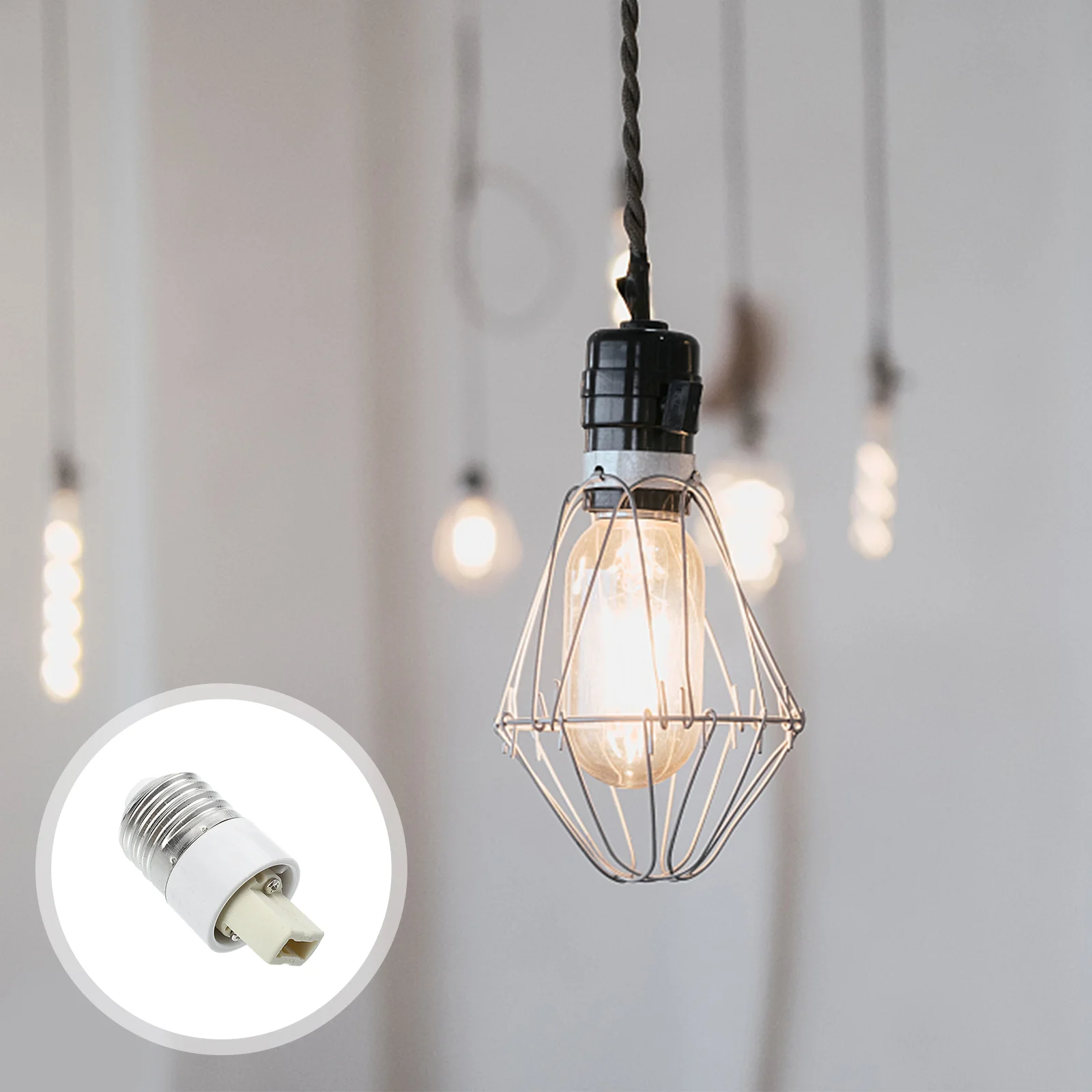 

Adapter Light Bulb Lamp Socket Converter Holder Baseg9 Plug E27 Converters Splitter Mogul Outlet Candelabra Accessories Led