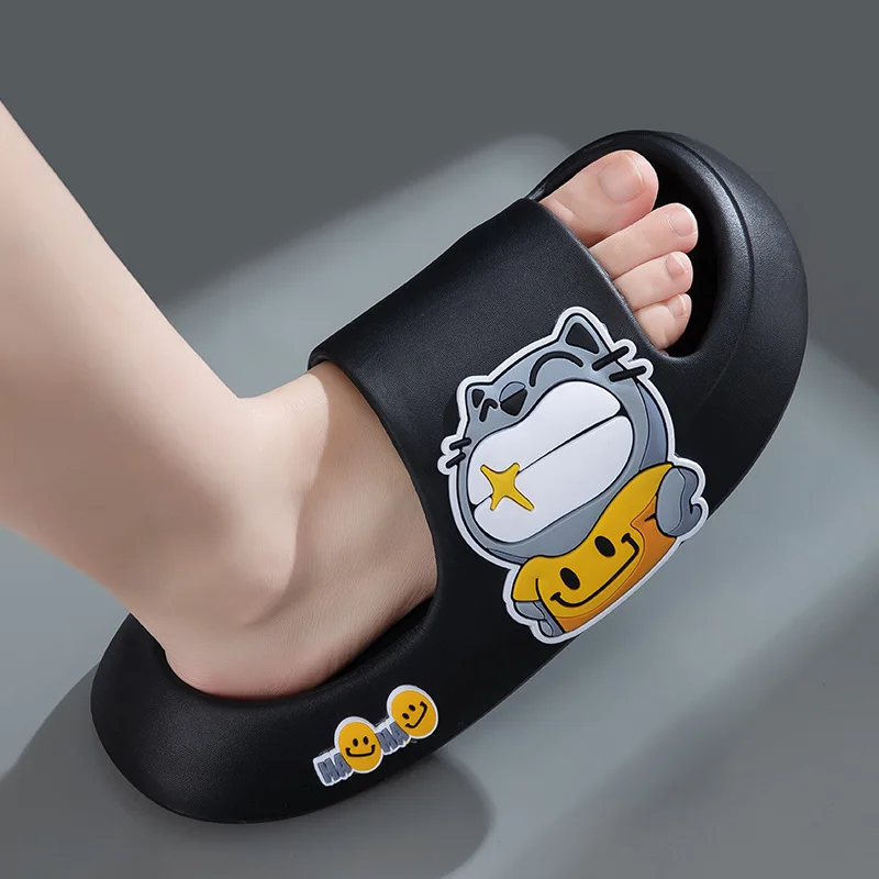 2023 New Summer Flip Flops Women Outdoor Beach Sandals Soft Sole Female Slippers Indoor Couple Platform Slides Ladies Slippers