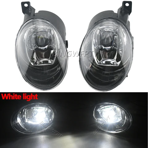 1 пара для Volkswagen Jetta Mk6 Varaint 2010 2011 2012 2013 Светодиодный Fog DRL 2014 Автомобильная противотуманная фара дальнего света