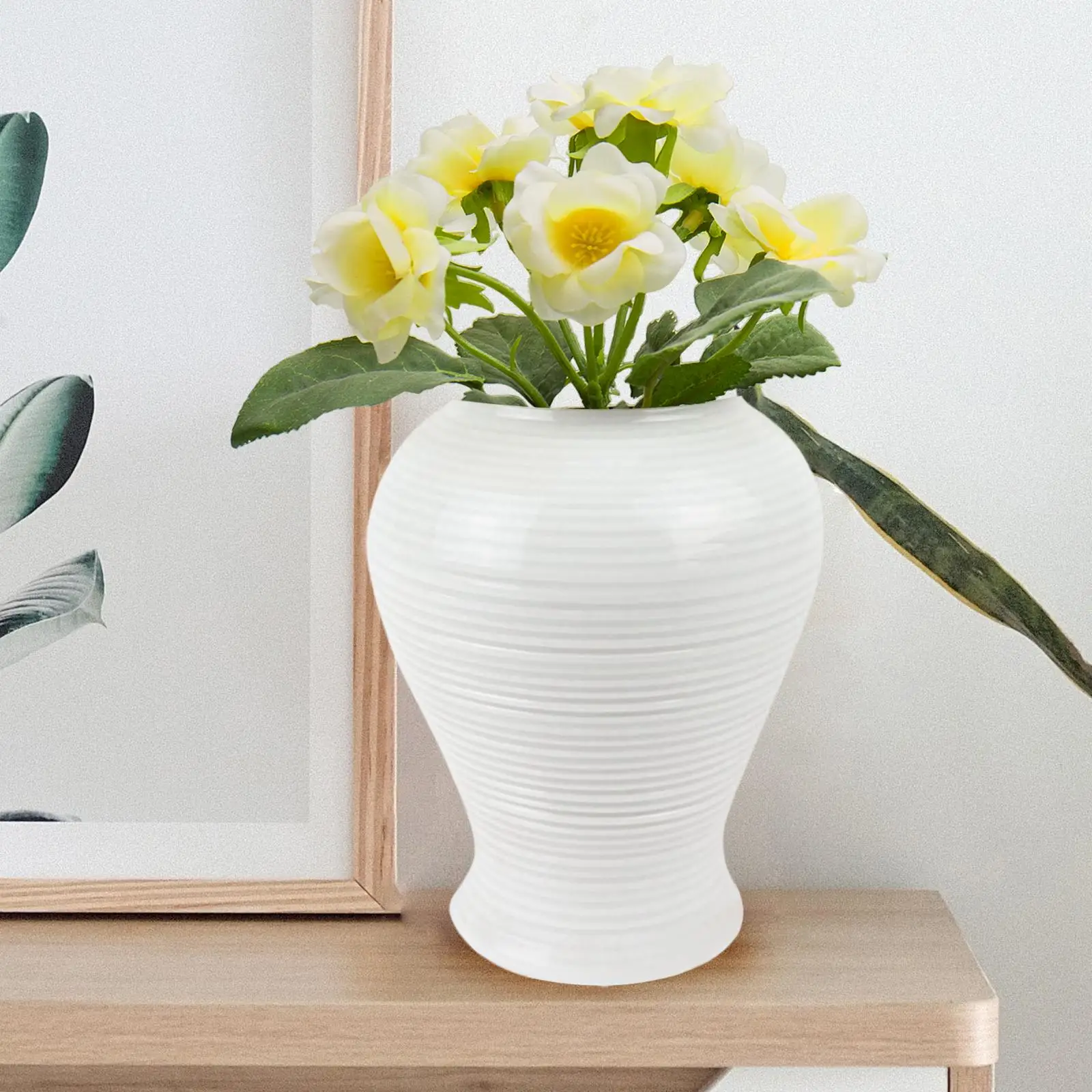 

Porcelain Ginger Jar Porcelain Storage Jar Display Ceramic Vase Living Room