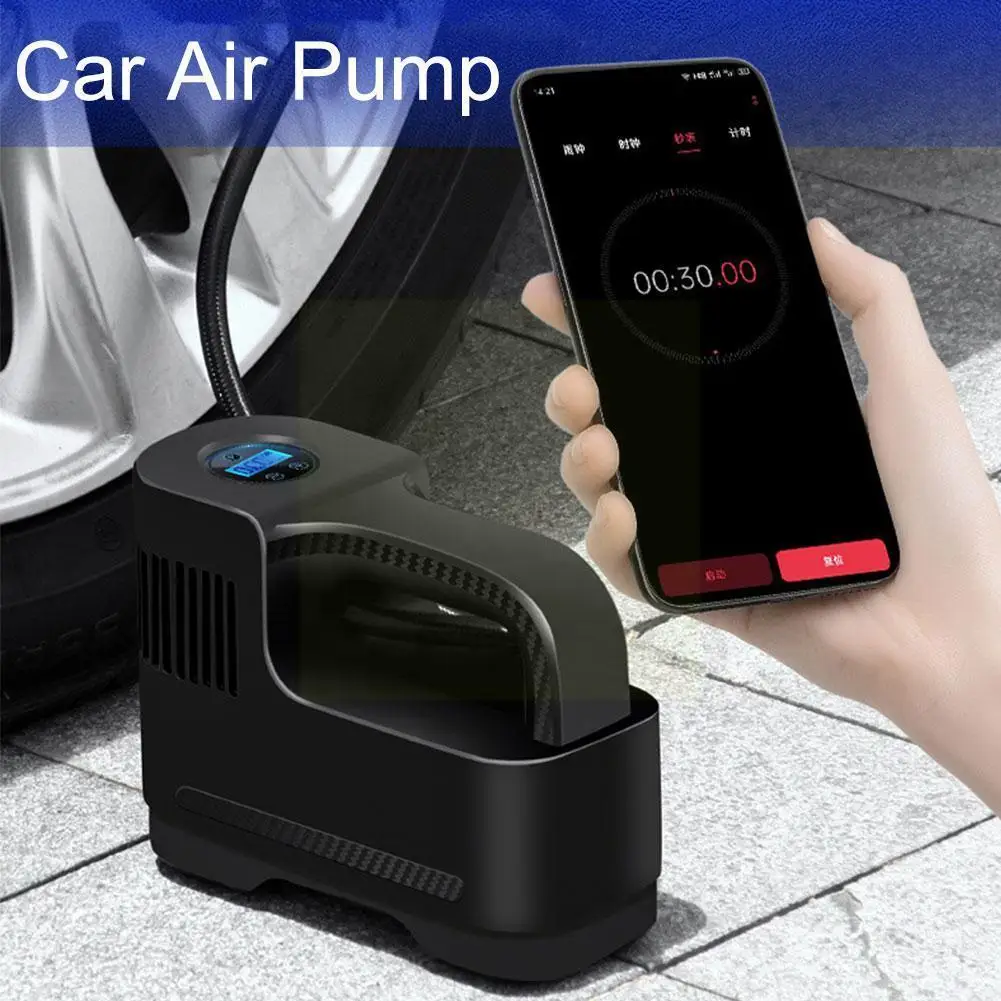 

Portable Vehicle Air Pump 30 Seconds Fast Charge Electric Tire Pump Pump Pump Air Blast Automobile Electric H8U0