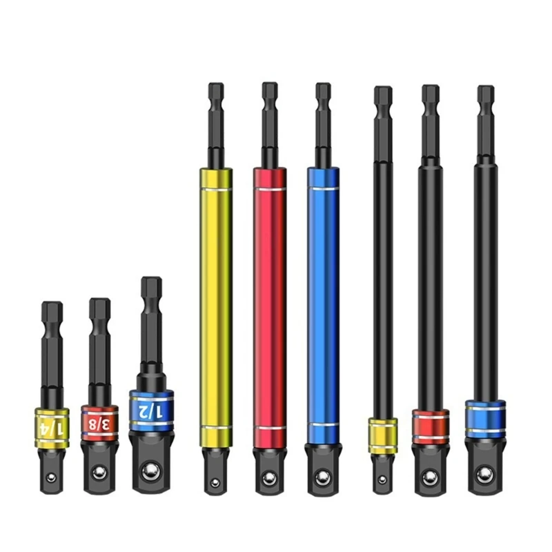 Переходники для сверлильных головок воздействия на шестигранные отвертки и