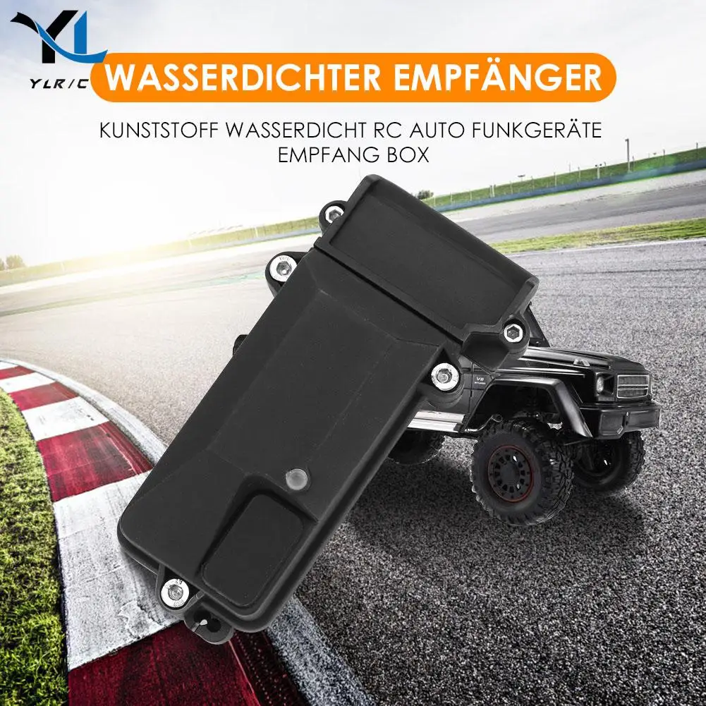 

Пластиковый приемник с винтом обучающая игрушка трюковая модель для детей Интерактивная для 1/10 TRAXXAS TRX4 защита радиоуправляемого гусенично...