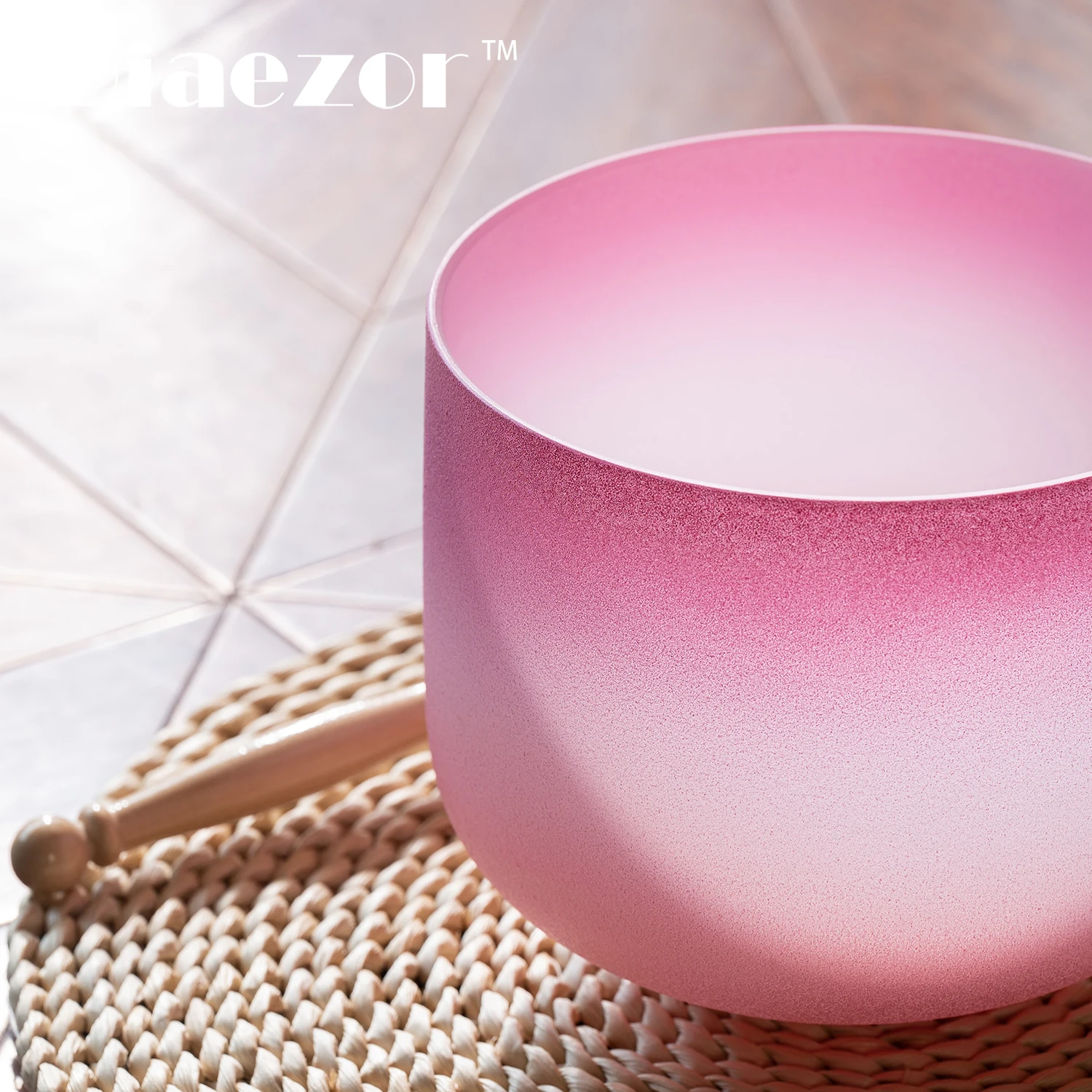 Diaezor 8 дюймов C Note 440/432 Гц ярких цветов кварцевая поющая чаша чакра для звукового