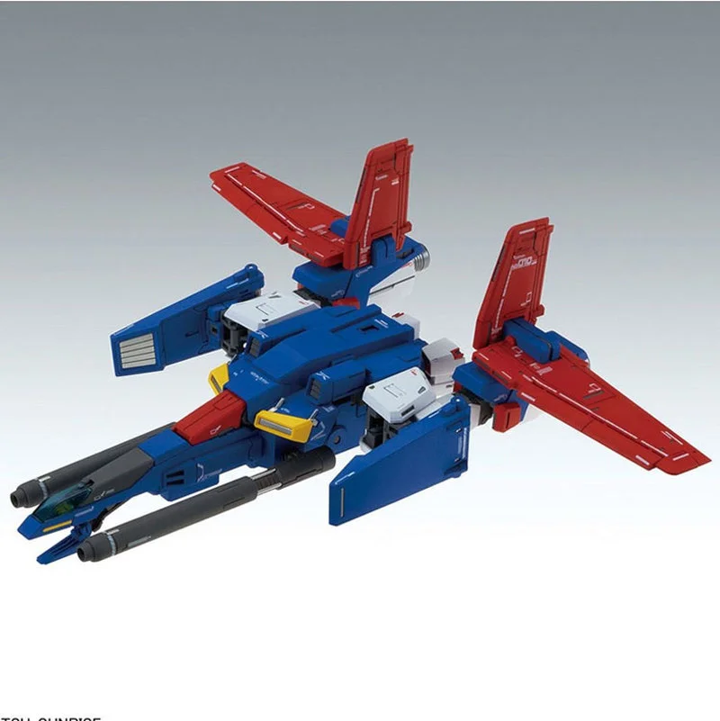 BANDAI ZZ Gundam MG 1/100 MSZ-010 Ver. Детская сборная игрушка Ka Модель робот аниме экшн-фигурки