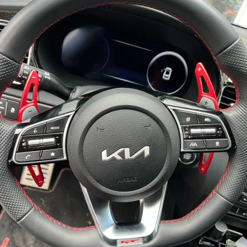 Для KIA K5 Optima Sportswagon GT JF Forte Sportage продолжить 2020 Автомобильный руль переключатель