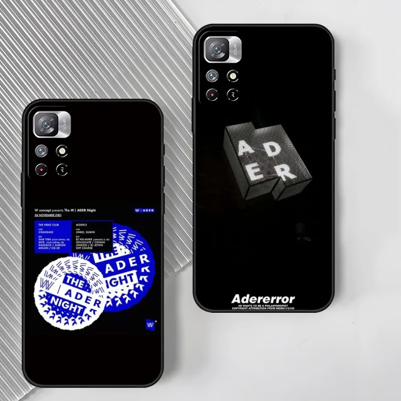 

INS ADER Error Phone Case For Redmi Poco X3 NFC PRO Note 11 S 5G 10 9 Plus 8 7 A C T 4G 10s Mobile Phone Cases
