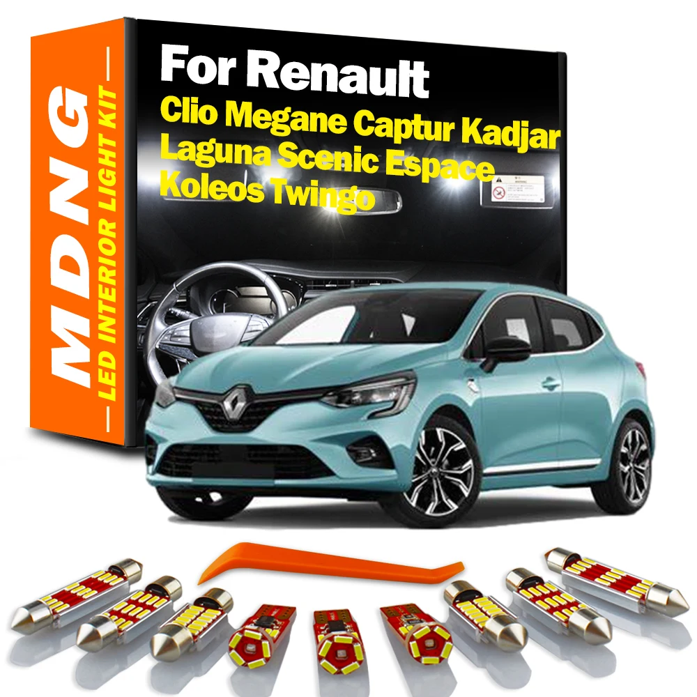 

Фонари для салона автомобиля Renault Clio Megane Laguna Scenic Koleos Captur Kadjar Espace Duster II III IV MK 2 3 4