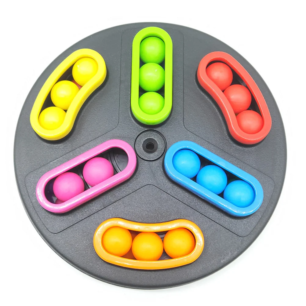 1 Box Beads Maze Toy Funny Puzzle Maze Beads Toy Plastic Maze Beads Toy Creative Beads Maze Toys for Home