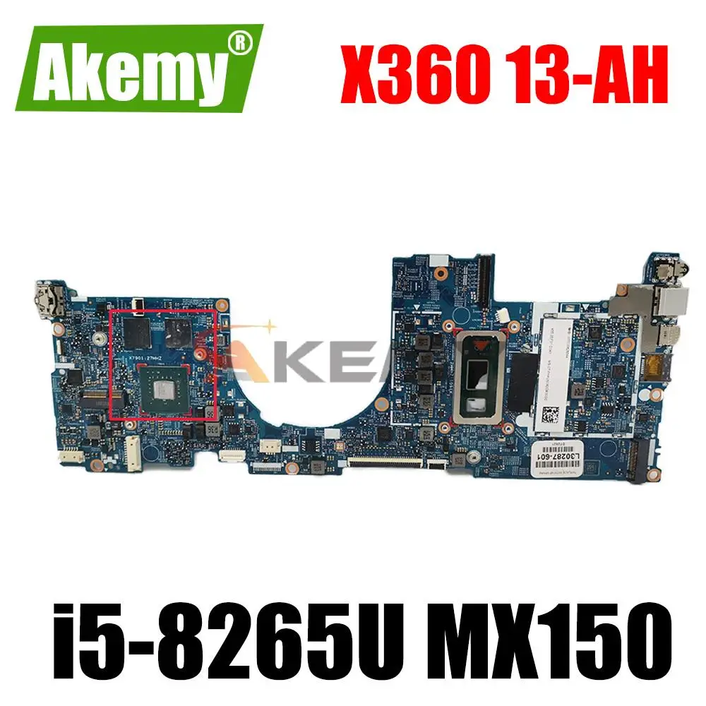 

For HP ENVY 13-AH Laptop Motherboard L30285-601 L30285-001 With MX150 2GB GPU SREJQ i5-8265U 17946-1 448.0EF13.0011