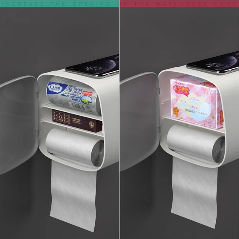 Водонепроницаемый держатель для туалетной бумаги коробка креативный поднос
