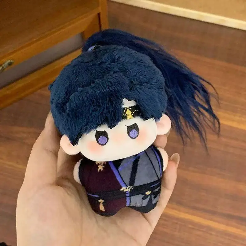 10 см печатный корпус Пепел Королевства Юаньцзи Фу Рун мягкий плюшевый брелок