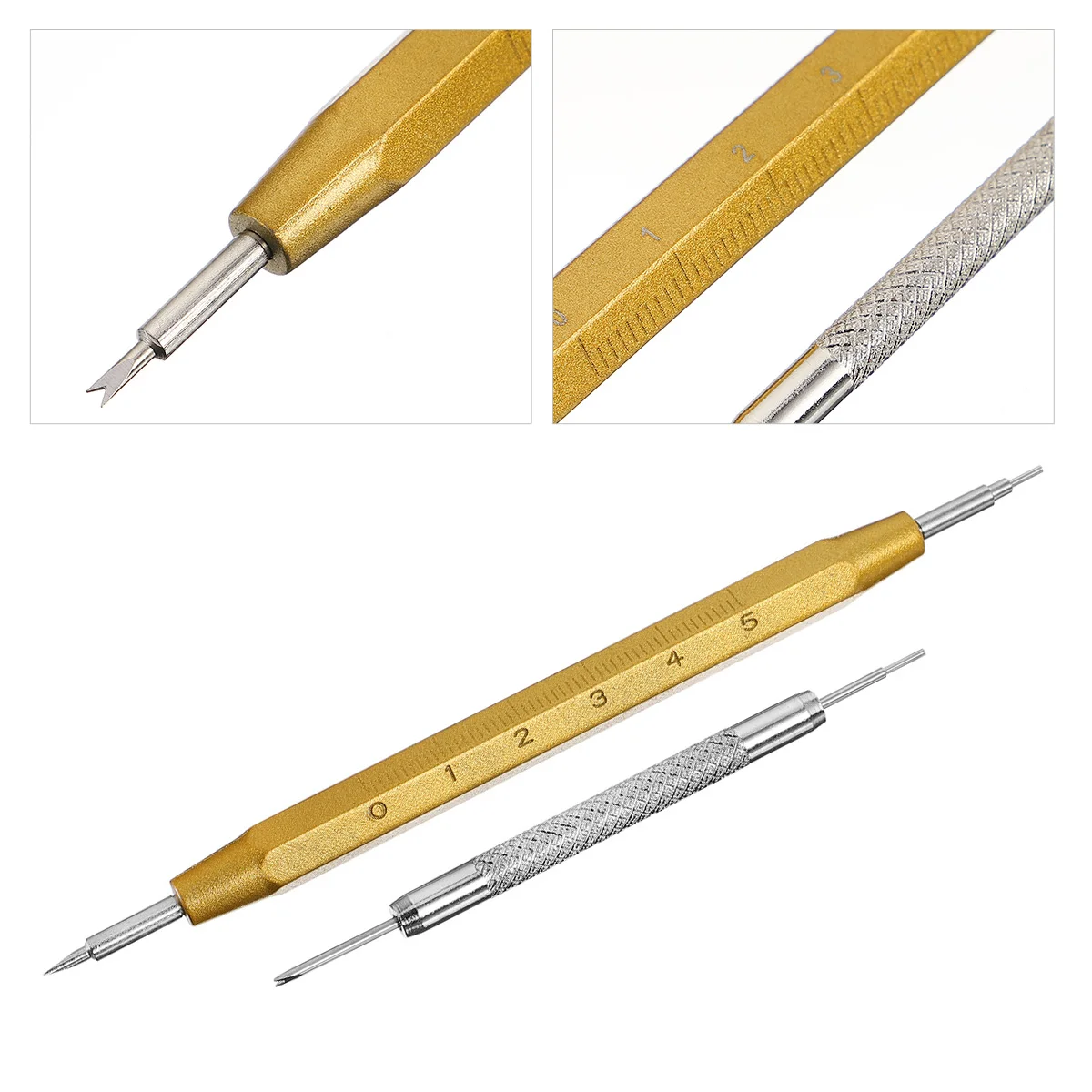 

2pcs Professional Spring Bar Tool Practicable Portable Wrist Watch Removing Tool