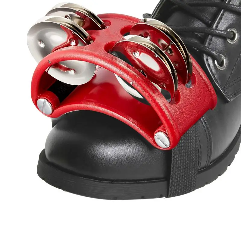 

Foot Tambourine Musical Instrument Percussion Foot Drum Foot Shaker Musical Instrument For Singer Guitar Players KTV Party