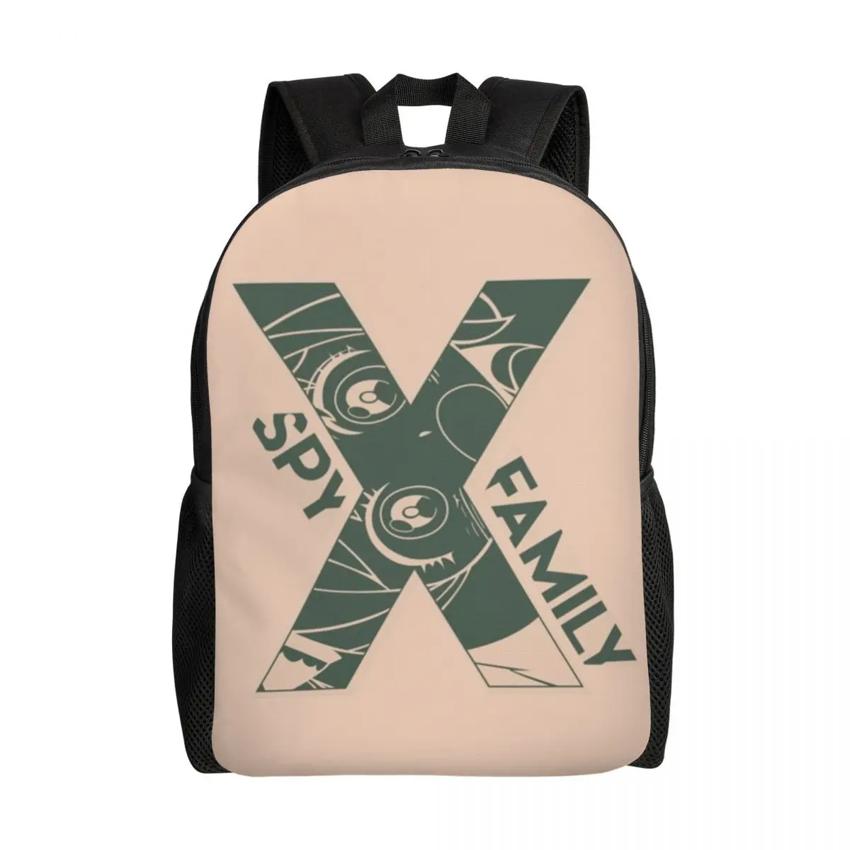 Customized Spy X Family Logo Anime Backpack Women Men Casual Bookbag for College School Bags