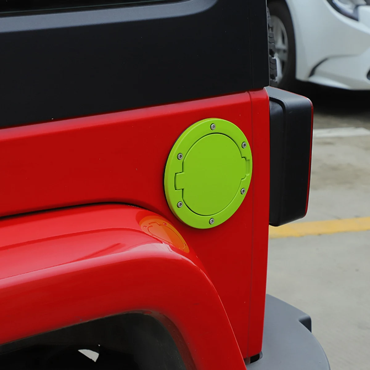 Газовая крышка топливная дверь газовая Крышка для Jeep Wrangler JK &amp Unlimited Sport Rubicon Sahara