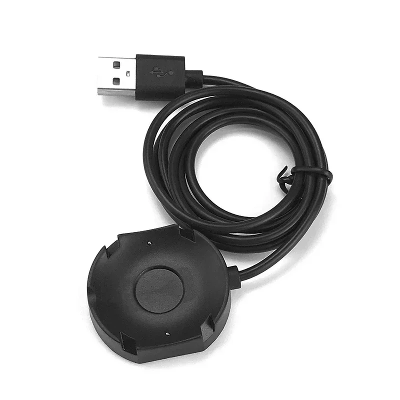 Фото USB-кабель для зарядки длиной 1 м для зарядного устройства для умных часов Nokia Steel Hr с нескользящей силиконовой основой №4