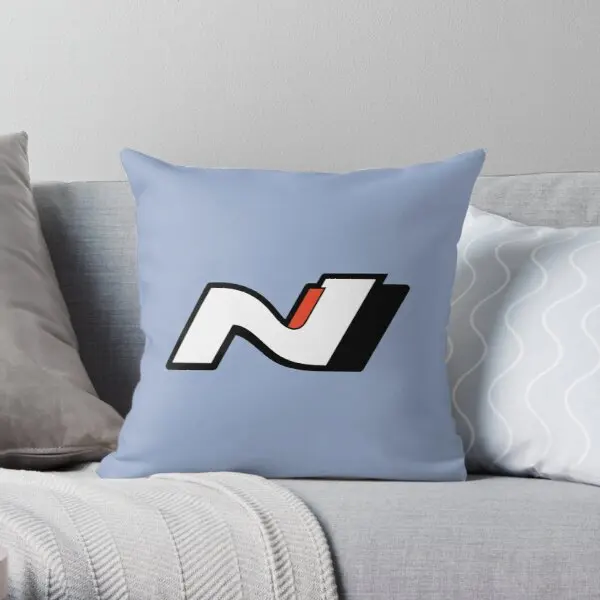 

N Performance Logo Printing Throw Pillow Cover Fashion Waist Wedding Anime Case Bed Soft Throw Decor Square Pillows not include