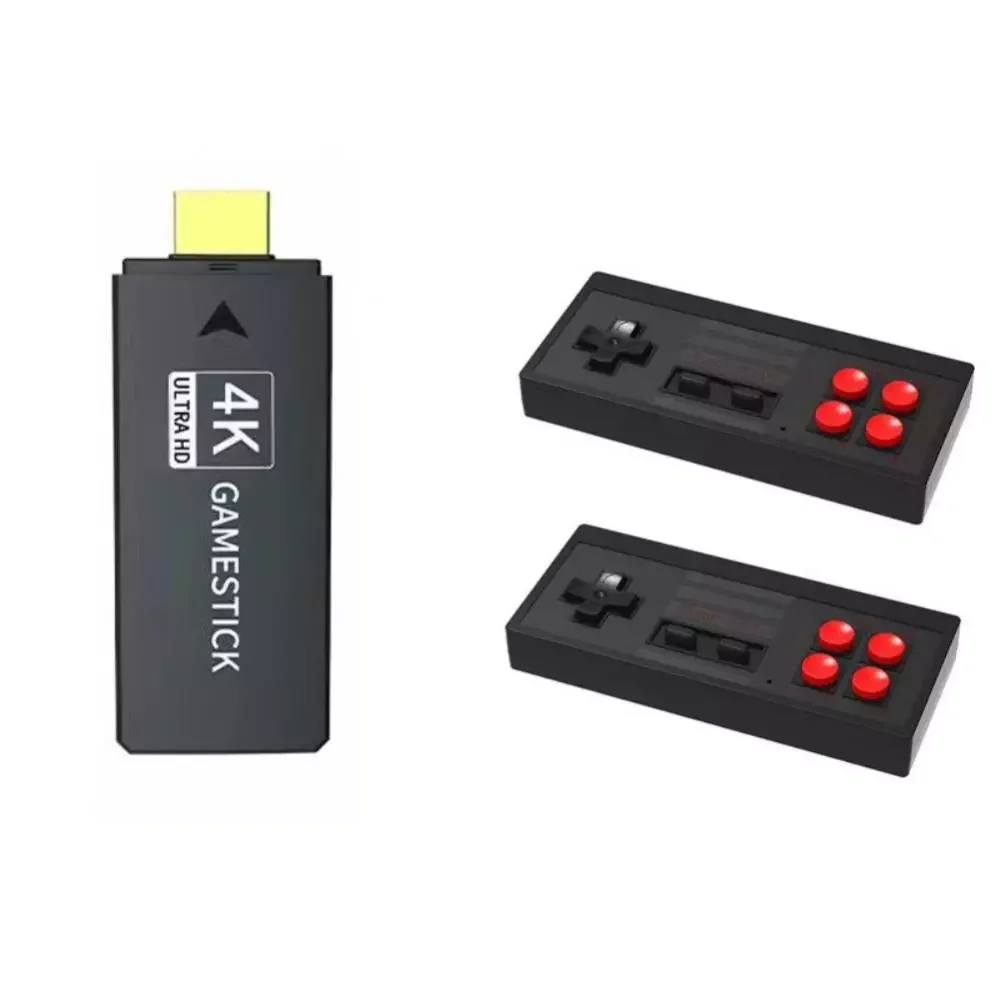 

NEW2023 Video Game Console Handheld Game Player HDMI- Mini Game Stick Built in 800 Classic 8 Bit Games Dual Wireless Gamepad