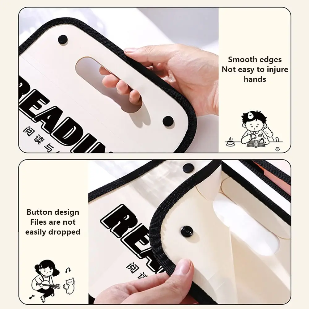 Вертикальная Портативная расширяющаяся папка для файлов формата А4 13 карманов