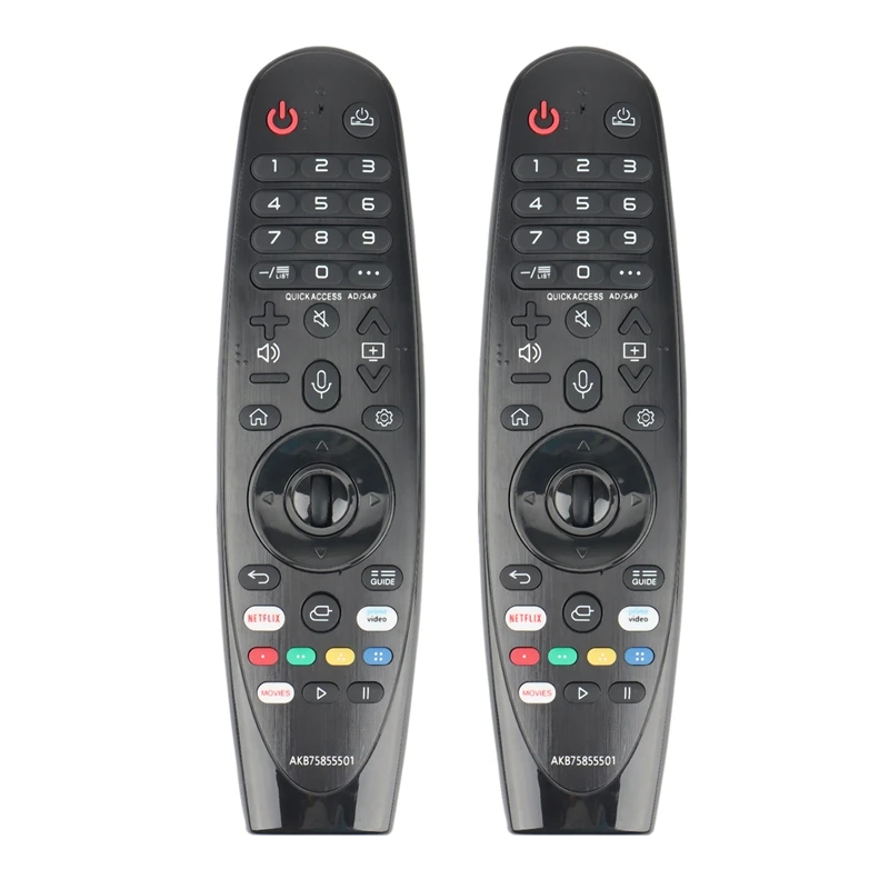 

2X Universal Smart Magic Remote Control for LG TV AN-MR20GA Remote Control Without USB Receiver
