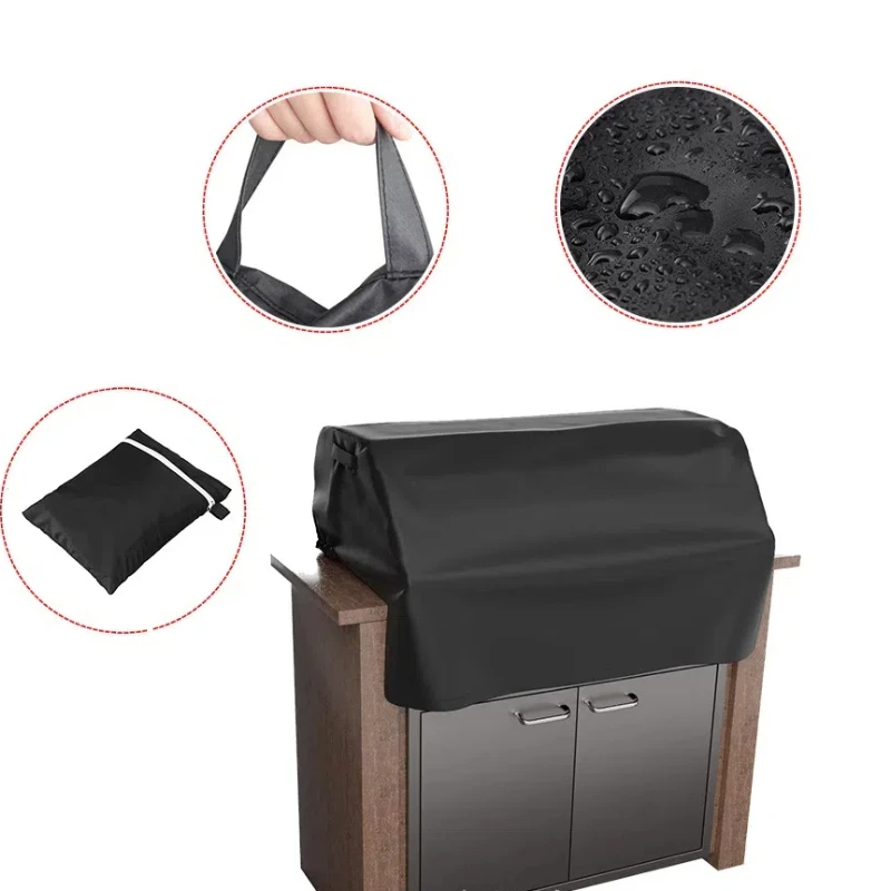 Водонепроницаемый Солнцезащитный Чехол Из Ткани Оксфорд Для Гриля Барбекю