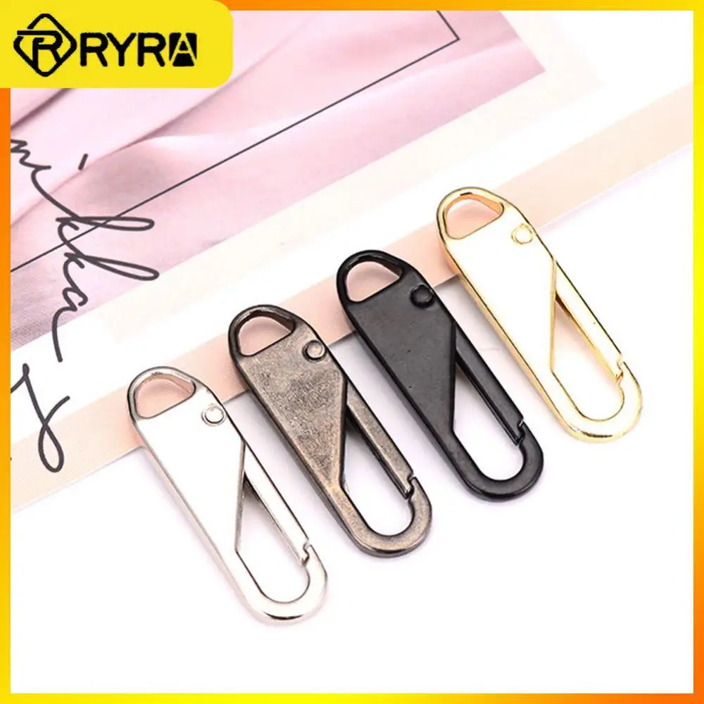 

Sewing All For Sewing And Cutout Metal Slider Zipper Handle Strap Zipper Puller Zipper Replacement Ziper