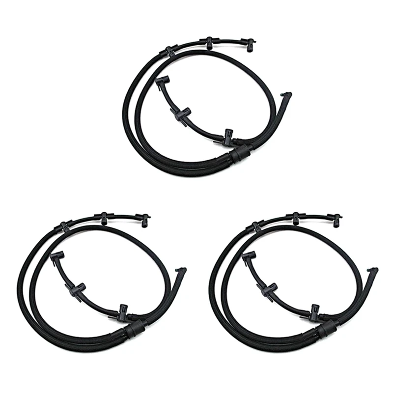 3X для A8 A4 A6 4F C6 3 0 TDI шланг возврата топлива форсунки сырой нефти утечки 059130218 AS АМ