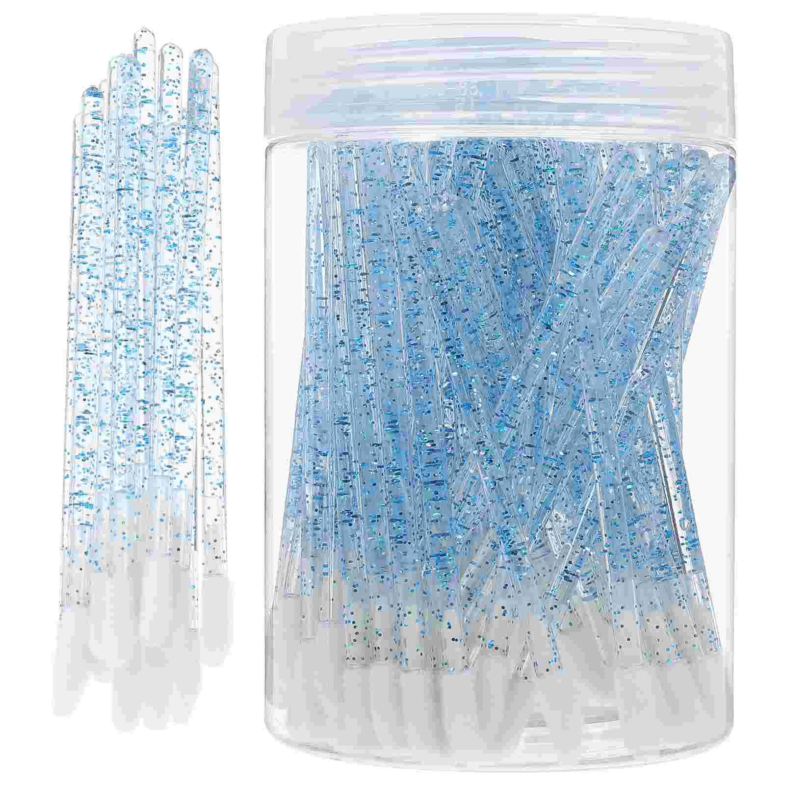 

Brush Lip Applicator Makeup Lipstick Disposable Gloss Stick Eyeshadow Wands Brushes Applicators Tool Nail Wand Silicone Eyelash