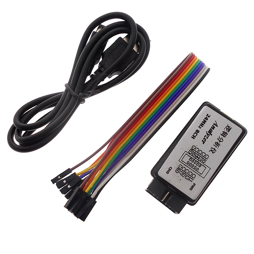 24 МГц 8CH USB логический анализатор MCU подходит для инструмента отладки ARM FPGA 24M образец 8 каналов