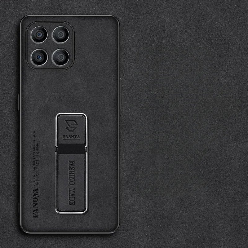 Для Honor 200 Smart 5G 200Pro Lite Skinsheep Leather Armor Case для X7C 4G X5B + X6B X8B Магнитный чехол-держатель