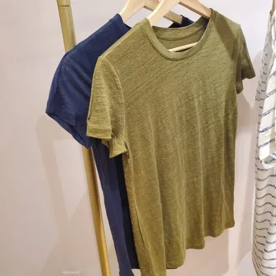 

Summer new short sleeve printed clothing women's T-shirt women's top retro top women tshirt 2021