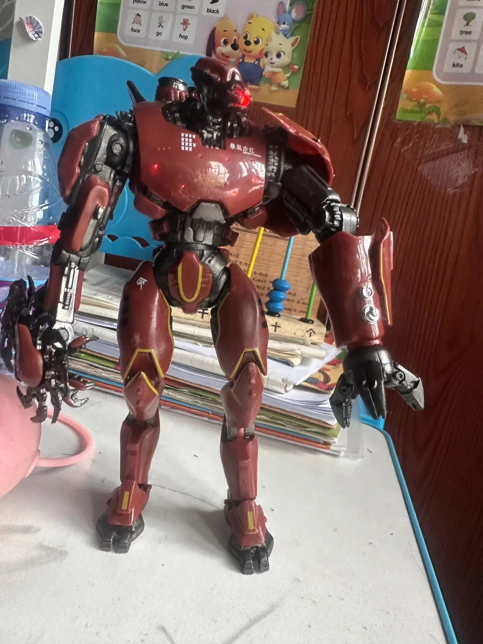 Dragon Shadow NECA Pacific Rim Китайский Mecha Storm Crimson Фигурка Украшения Подвижная Меха