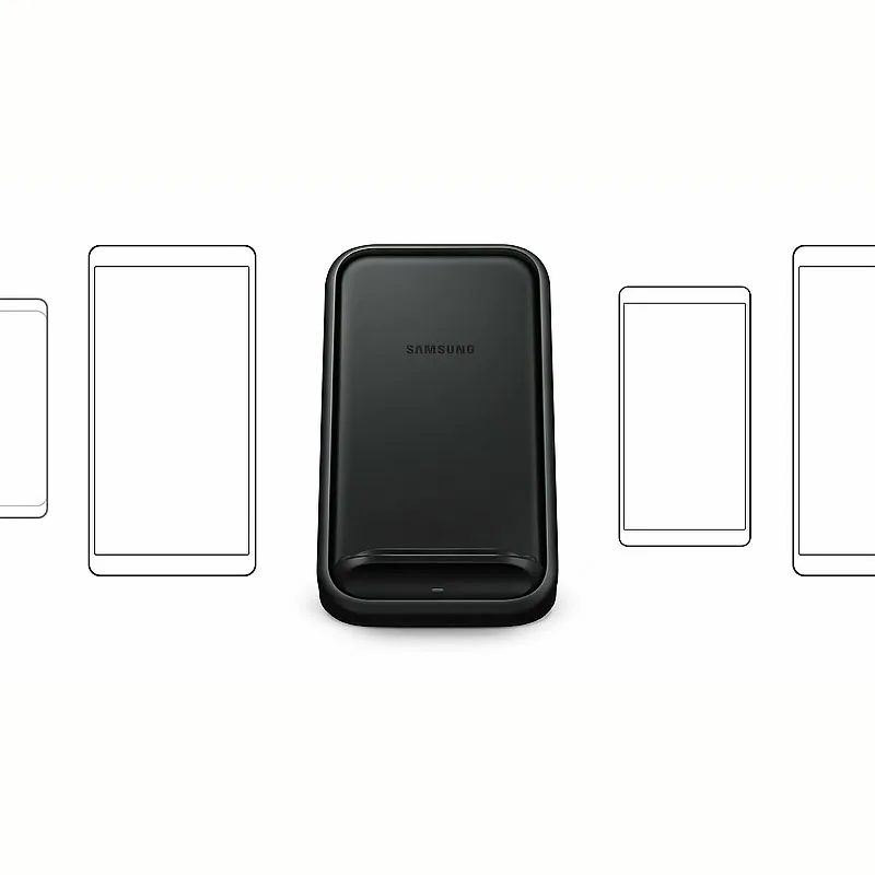 Оригинальное Быстрое беспроводное зарядное устройство для Samsung Galaxy S21/S20/Ultra/10/S9/S8