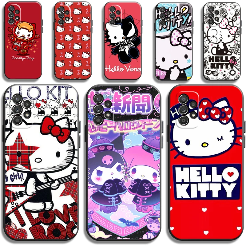 

Hello Kitty Cute Phone Cases For Samsung Galaxy A21S A31 A72 A52 A71 A51 5G A42 5G A20 A21 A22 4G A22 5G A20 A32 5G A11 Carcasa