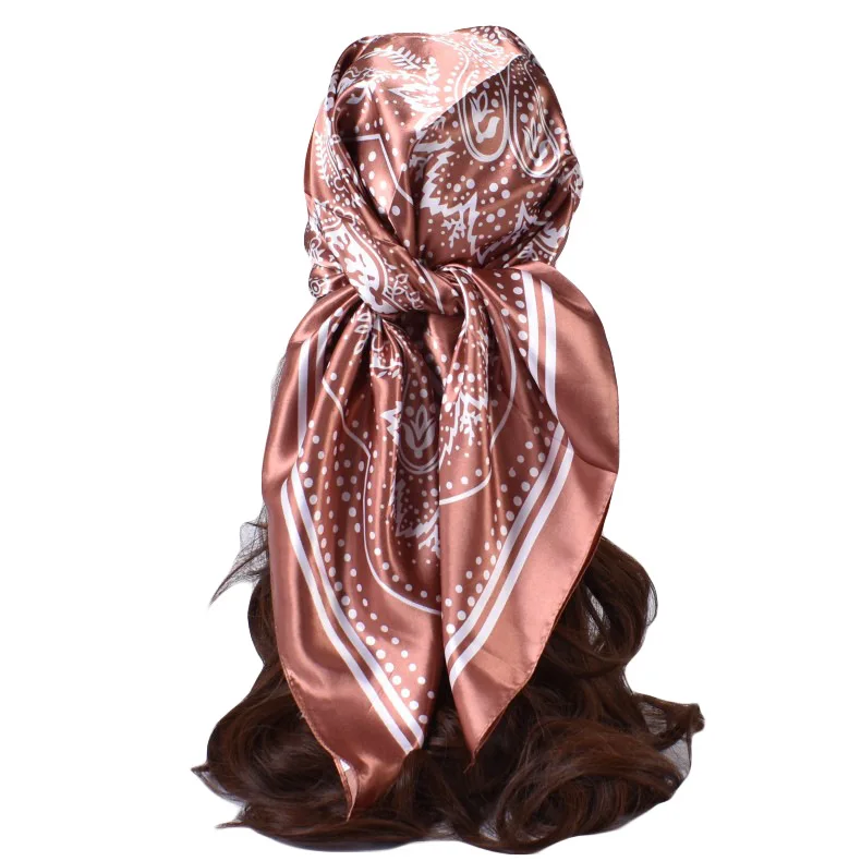 Шелковый шарф Heitou 90 см