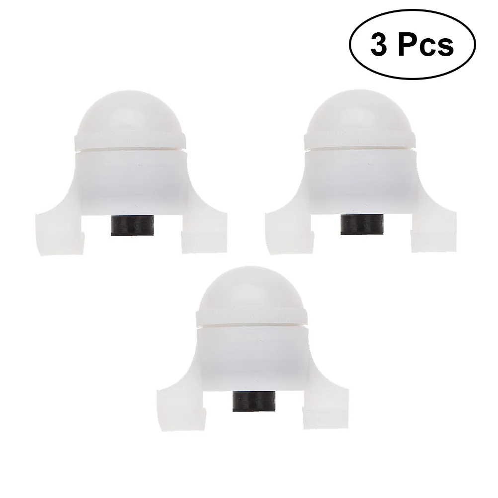 3 PCS Fishing Bells Fishing Pole Bells and Lights Fishing Pole Alarm Light Fishing Bells for Rods Night Fishing Lights
