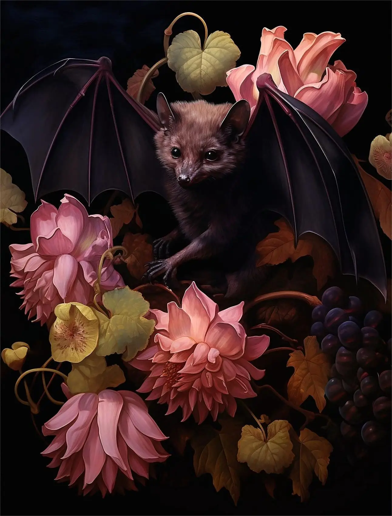 

Печать на холсте Dark Academia