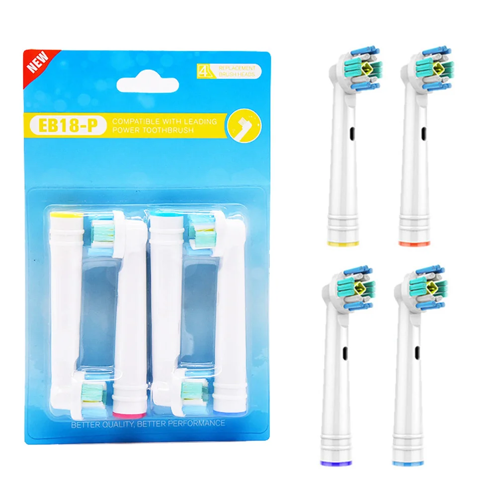 16/20pcs Electric Toothbrush Replacement Brush Heads for Oral B Sensitive Brush Heads Bristles D25 D30 D32 4739 3709