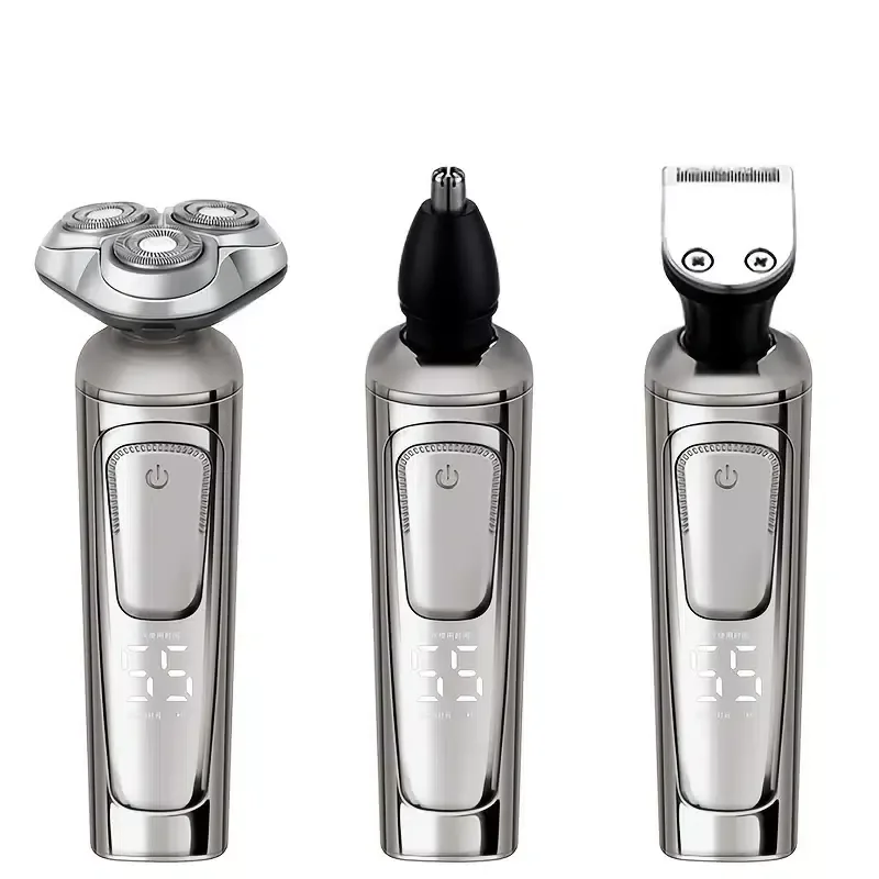

NEW2023 Metarazor Mens Shavers Beard Trimmer Rotary Facail Head Shaver For Men Sideburn Trimmer Nose Trimmer Wet Dry IPX7
