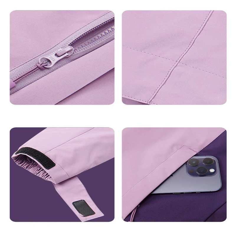 Новинка 2024 мужская верхняя одежда ветрозащитные и водонепроницаемые походные