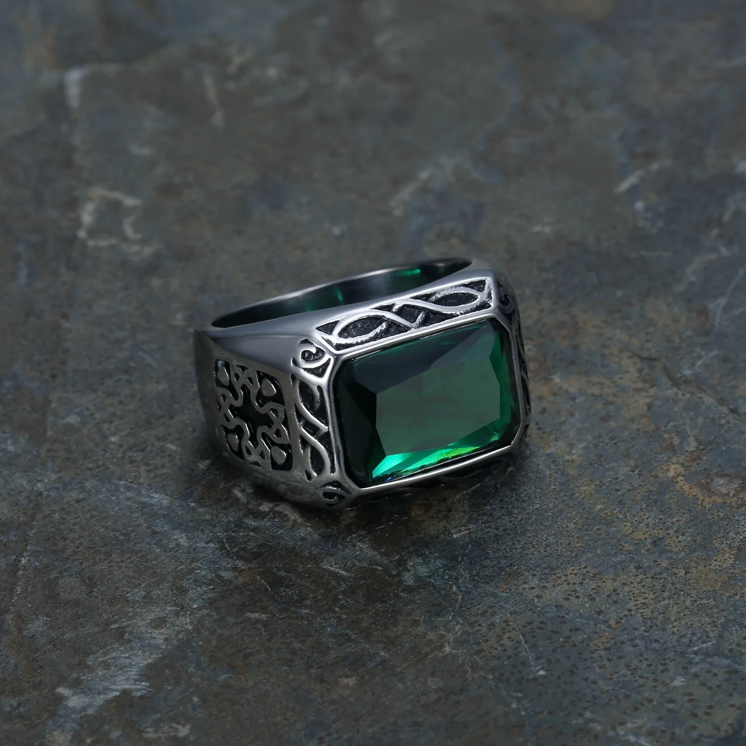 

Кольца для мужчин, кольцо из нержавеющей стали в стиле викингов для женщин, изысканные ювелирные изделия в стиле панк, подарки