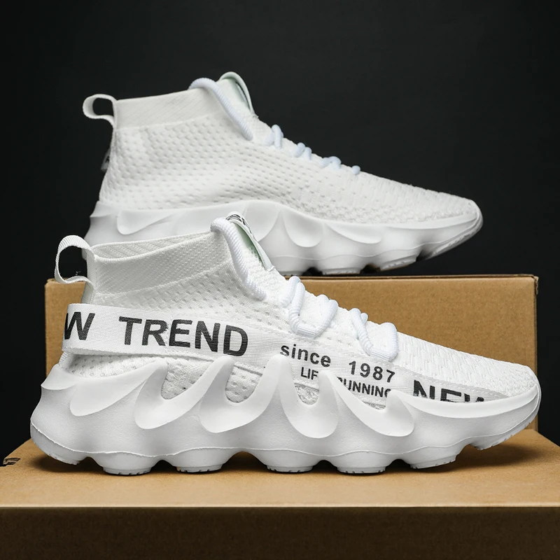 Men Running Shoes Breathable Lightweight Male Sports Shoes Soft Anti-slip Men's Casual Sneakers Walking Outdoor Free Shipping