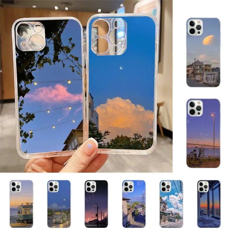 

Anime Scenery Phone Case For Iphone 7 8 Plus X Xr Xs 11 12 13 Se2020 Mini Mobile Iphones 14 Pro Max Case